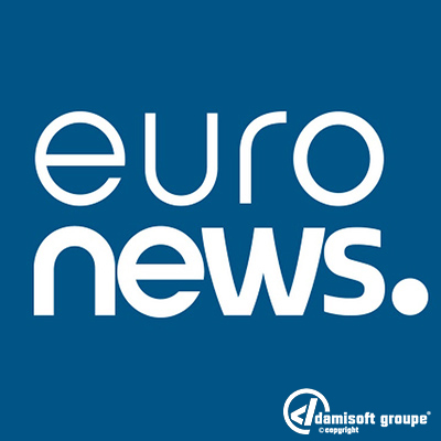Euro News IPTV Damisoft 2022 Logo Icon Euronews