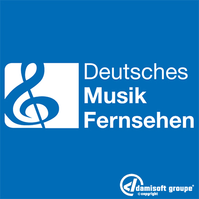 Deutsches Musik Fernsehen IPTV Logo Icon Damisoft Notenschlüssel Symbol